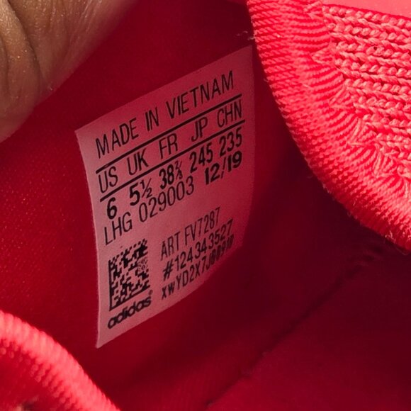 Adidas NMD_R1 J Mini Trefoils Kids Size 6 Red Athletic Shoes Walking Running Sch - Picture 7 of 13